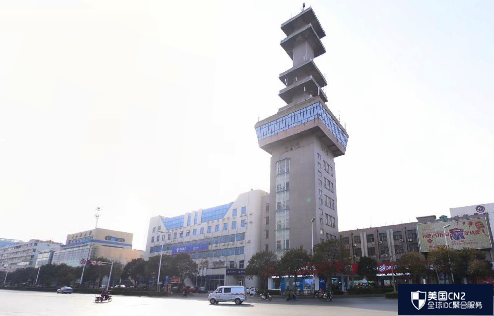 扬州电信IDC数据中心大楼实景图